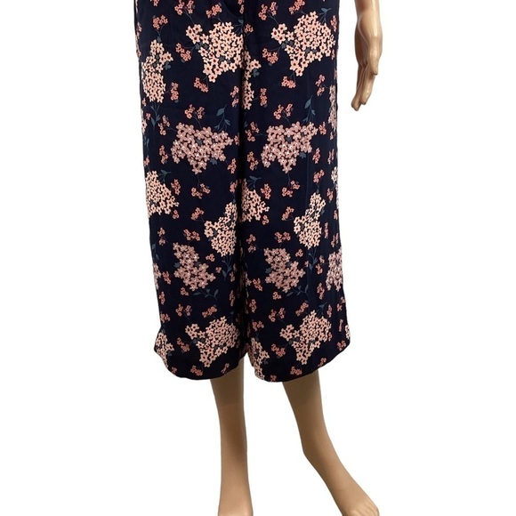 LOFT Outlet Petite Floral Palazzo Pants Size 0P Pink - Picture 3 of 7